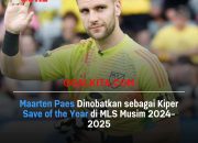 Maarten Paes Raih Penghargaan ‘Save of the Year’ di MLS 2024-2025, Kiper Belanda Ini Jadi Sorotan!