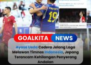 Ayase Ueda Cidera, Kemungkinan Absen Melawan Timnas Indonesia