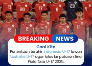 Hadapi Australia, Aji Ridwan Mas: Timnas U-17 Harus Tampil Tenang dan Solid