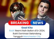 Rodri, Maestro Lini Tengah Manchester City, Raih Ballon d’Or 2024: Bukti Kejayaan Gelandang Bertahan