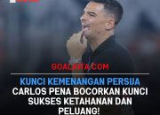 Carlos Pena Bongkar Strategi Persija Jakarta Kalahkan Arema FC di BRI Liga 1 2024/2025