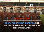 Fans Timnas Indonesia Bisa Tentukan Sumbang Desain Sendiri