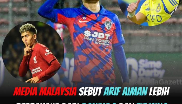 Arif Aiman Hanapi, Penyerang Muda JDT yang Lampaui Bintang Dunia di Liga Champions Asia