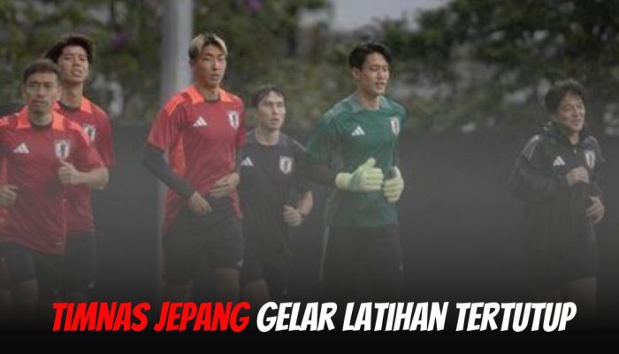 Serius Hadapi Indonesia, Timnas Jepang Gelar Latihan Tertutup di Senayan