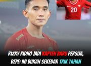 Rizky Ridho Resmi Jadi Kapten Persija Jakarta: Keputusan Strategis Demi Efektivitas Tim