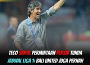 Teco Kritik Permintaan Bojan Hodak untuk Penundaan Jadwal Liga 1: Semua Tim Harus Adil dalam Hadapi Jadwal Padat