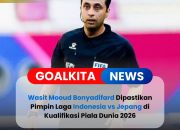 Wasit Iran Mooud Bonyadifard Ditunjuk Pimpin Laga Indonesia vs Jepang di Kualifikasi Piala Dunia 2026