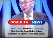 Coach Justin Desak Shin Tae-yong Mundur Jika Gagal Bawa Timnas Indonesia ke Babak Keempat Kualifikasi Piala Dunia 2026