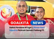 Dimas Roni Saputra, Kakak Pratama Arhan, Debut di BRI Liga 1 bersama Semen Padang FC