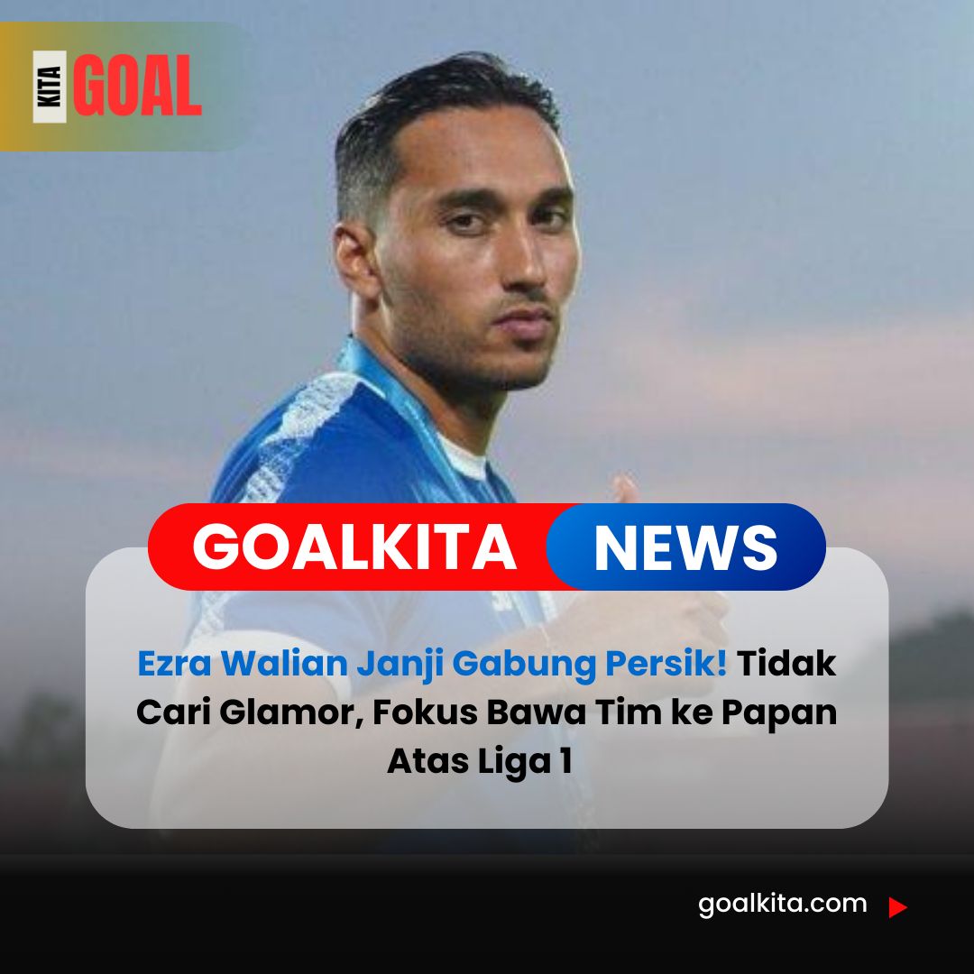 Ezra Walian resmi bergabung bersama Persik, Ezra pindah klub itu hal yang biasa,tetapi gabung dengan klub sekelas Persik yang mempunyai dua bintang juara itu spesial banget. “Saya sudah di usia emas, siap main full dan kasih kontribusi maksimal,” ujarnya. Ezra yakin jika manajemen Persik serius membangun tim, dan ini kesempatan buatnya untuk berkembang bareng. Tetapi Ezra tidak datang buat jadi bintang Timnas Persik. Ia hanya ingin fokus bermain bagus, memberi yang terbaik bahkan jika tidak perlu menyetak gol asal tim menang. “Bikin assist buat teman-teman juga senang kok, yang penting kita semua bisa angkat Persik bareng-bareng,” tegasnya. Editor: Cinndy Visit: Goalkita.com