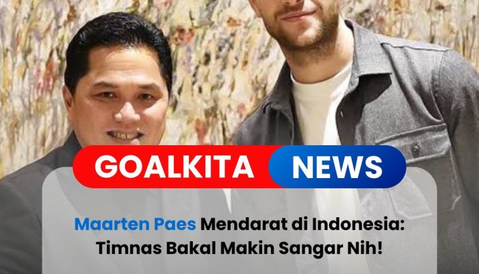 Maarten Paes Tiba di Indonesia, Netizen Antusias Sambut Kiper Andalan Timnas