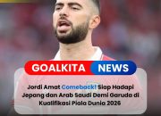 Jordi Amat Kembali Fit, Siap Tampil Maksimal di Kualifikasi Piala Dunia 2026