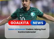 Salem Al Dawsari Cedera, Peluang Timnas Indonesia Makin Terbuka