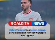 Calvin Verdonk Antusias Hadapi Jepang: Duel Spesial Lawan Rekan Setim di NEC Nijmegen