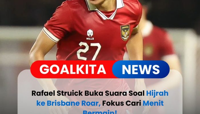 Rafael Struick Gabung Brisbane Roar Demi Kesempatan Bermain Lebih Banyak