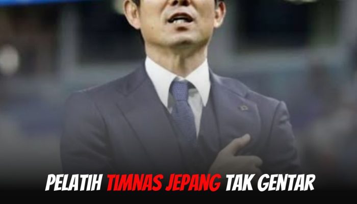 Pelatih Timnas Jepang Tak Gentar Hadapi Tekanan Suporter Indonesia, Fokus Hadapi Kualifikasi Piala Dunia 2026