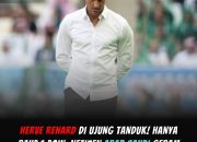 Herve Renard dalam Tekanan: Hasil Buruk Timnas Arab Saudi Memicu Kekecewaan