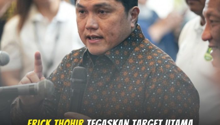 Erick Thohir Tegaskan Target Utama Pelatih Timnas: “Bawa Indonesia ke Piala Dunia!”