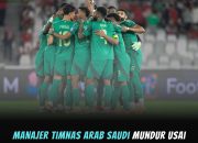 Manajer Timnas Arab Saudi Mundur Usai Kekalahan dari Indonesia