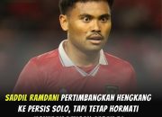 Saddil Ramdani Tidak Menutup Peluang Gabung Persis Solo Usai Kontrak dengan Sabah FC Berakhir