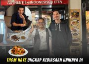 Thom Haye: Nasi Goreng dan Sate Ayam, Tradisi Sang Bintang Timnas Indonesia di Jakarta