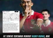 Rizky Ridho ke J League? FC Tokyo Tertarik Boyong Bek Andalan Timnas Indonesia!