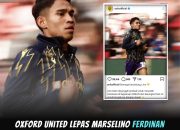 Oxford United Resmi Melepas Marselino Ferdinan ke Timnas Indonesia untuk ASEAN Cup 2024