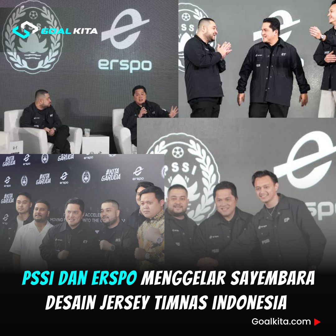 Sayembara desain jersey baru Timnas Indonesia oleh PSSI dan Erspo.